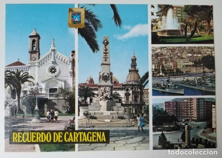 Postales: CARTAGENA (MURCIA). POSTAL SIN CIRCULAR - Foto 1