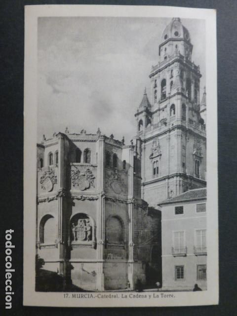 Postales: MURCIA CATEDRAL LA CADENA Y LA TORRE - Foto 1