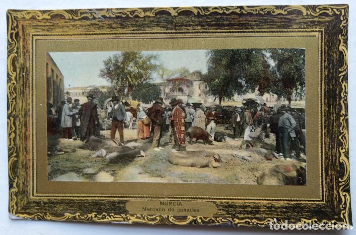 Postales: MURCIA MERCADO DE GANADO - Foto 1