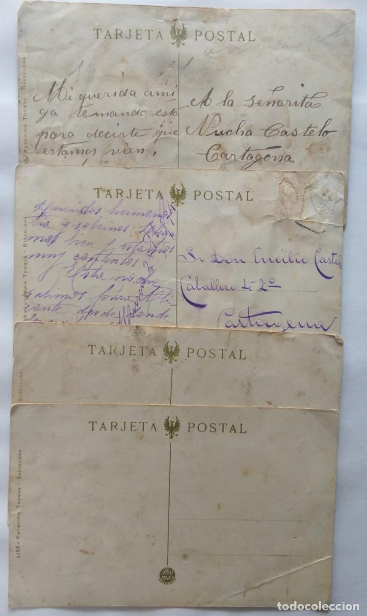 Postales: MURCIA LOTE DE 4 POSTALES - Foto 2
