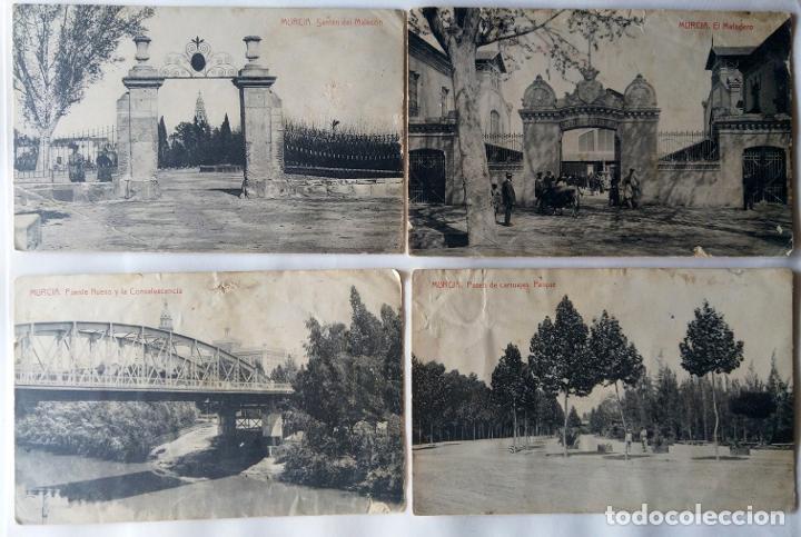 Postales: MURCIA LOTE DE 4 POSTALES - Foto 1