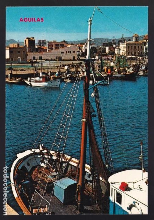 Postkarten: Aguilas. *Vista del puerto* Ed. Hnos. Galiana n&ordm; 1. Nueva.