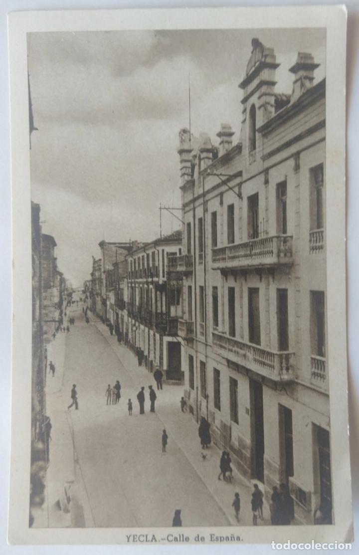 Postales: YECLA CALLE DE ESPA&Ntilde;A - Foto 1