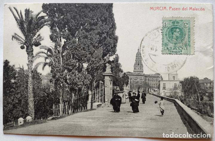 Postales: MURCIA PASEO DEL MALECON - Foto 1