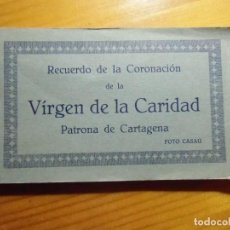 Cartes Postales: CARTAGENA.RECUERDO DE LA CORONACION VIRGEN DE LA CARIDAD.FOTO CASAU.LIBRILLO 20 POSTALES 1923.. Lote 312243163