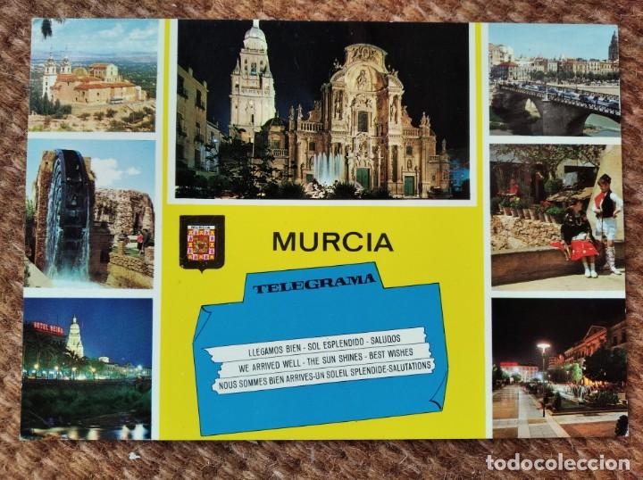 Postales: TELEGRAMA DESDE MURCIA - Foto 1