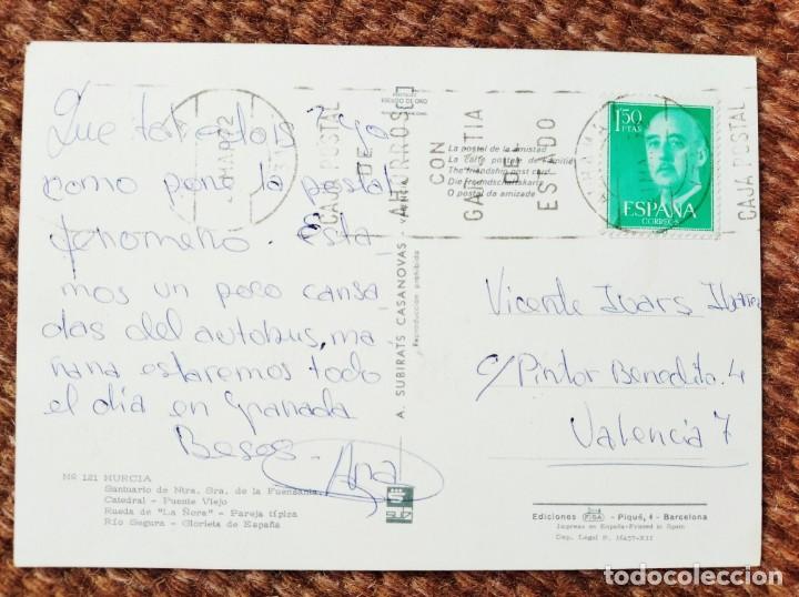 Postales: TELEGRAMA DESDE MURCIA - Foto 2