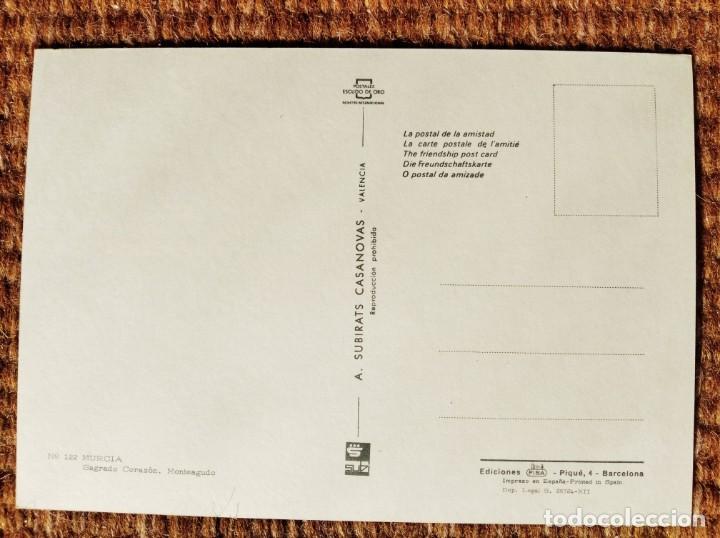 Postales: MURCIA - SAGRADO CORAZON - Foto 2