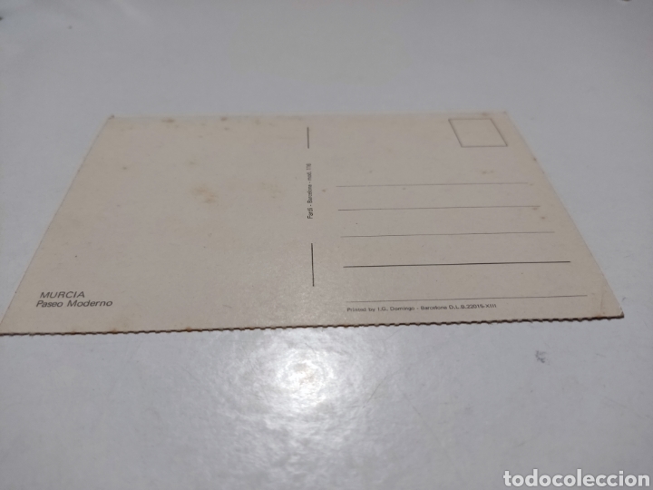 Postales: Postal Murcia paseo moderno - Foto 2