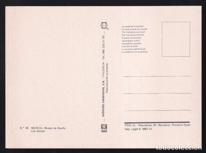 Postales: Murcia. *Museo de Salzillo. Los Azotes* Nueva. - Foto 2