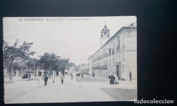 Postales: ARANJUEZ POSTAL ANTIGUA , BLANCO Y NEGRO - Foto 2