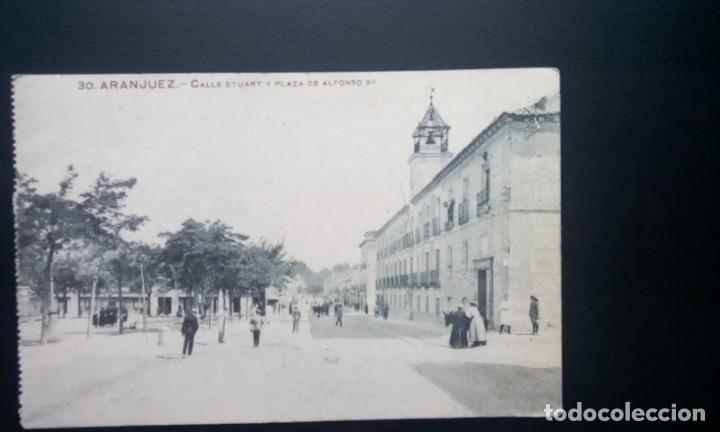 Postales: ARANJUEZ POSTAL ANTIGUA , BLANCO Y NEGRO - Foto 3