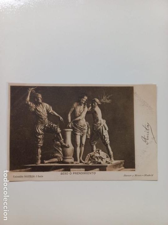Postcards: COLECCION SALZILLO - BESO O PRENDIMIENTO - HAUSER Y MENET - VER REVERSO SIN DIVIDIR