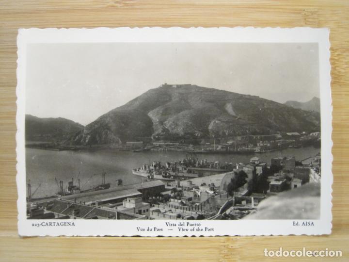Cartoline: CARTAGENA-PUERTO-ED AISA-223-FOTOGRAFICA-POSTAL ANTIGUA-(98.487)