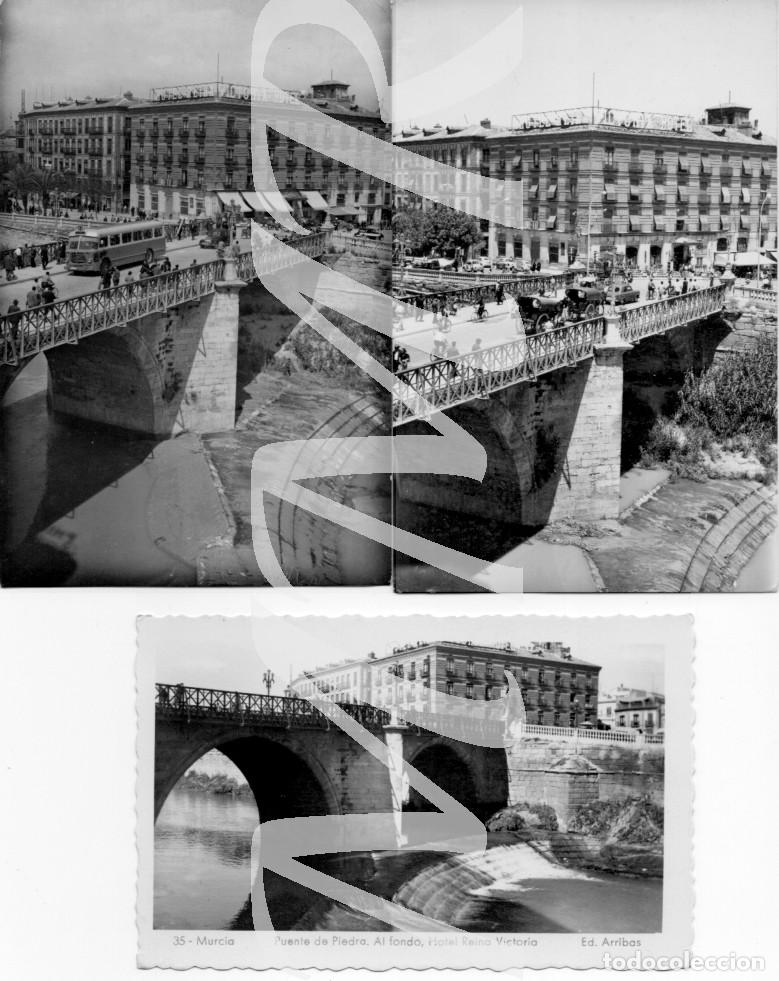 Postales: MURCIA (Lote de 3 postales) SIN CIRCULAR - Foto 1