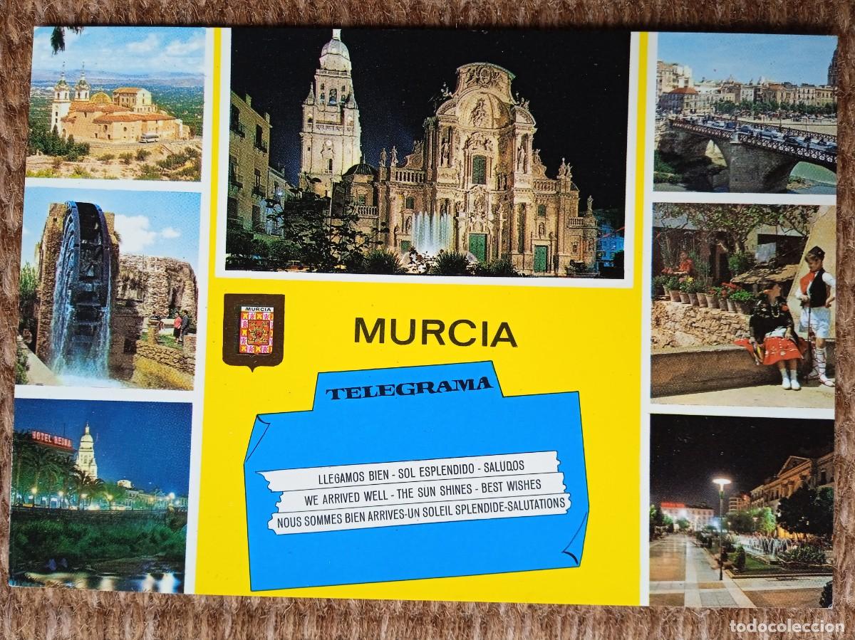 Postales: TELEGRAMA DESDE MURCIA - Foto 1
