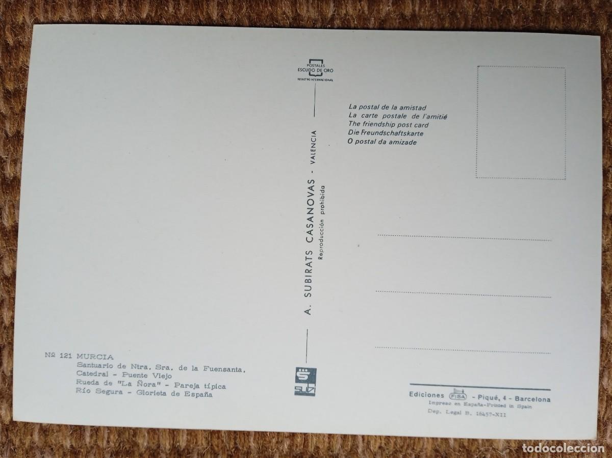 Postales: TELEGRAMA DESDE MURCIA - Foto 2