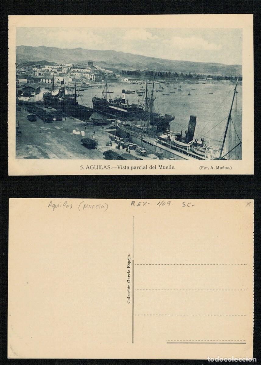Cartoline: Postal de &Aacute;guilas Murcia. Vista parcial del Muelle. Fot. A. Mu&ntilde;oz.