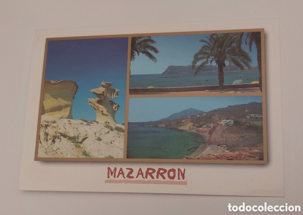 Postales: Postal Murcia Mazarr&oacute;n playa - Foto 1