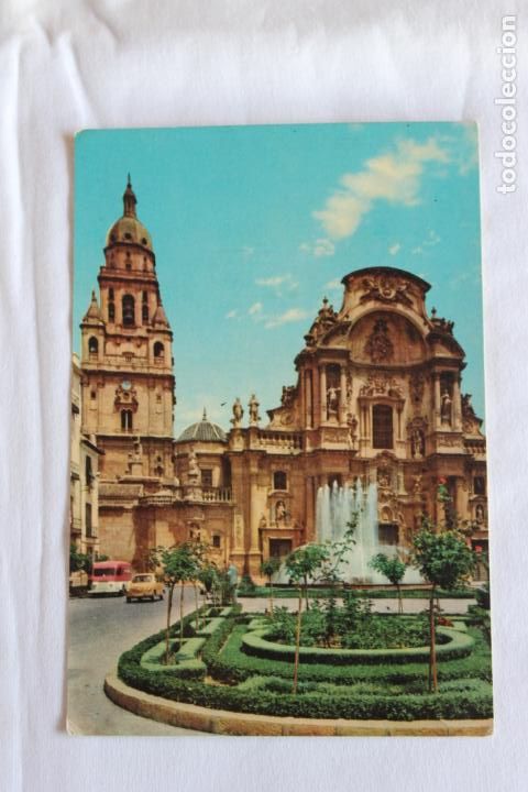 Postales: POSTAL MURCIA CATEDRAL 1961 - Foto 1