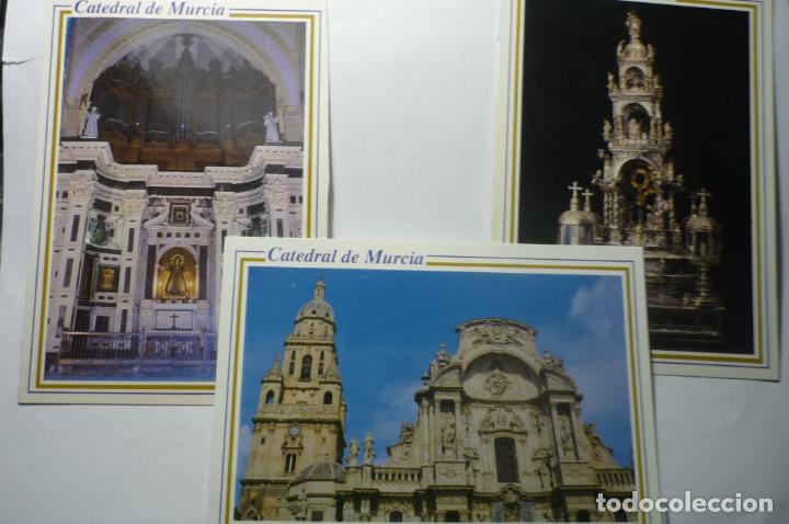 Postales: lote postales catedral de murcia - Foto 1