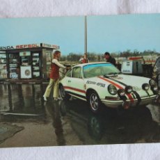 Postales: POSTAL PORCHE 911 DE LA ESCUDERIA REPSOL 1971