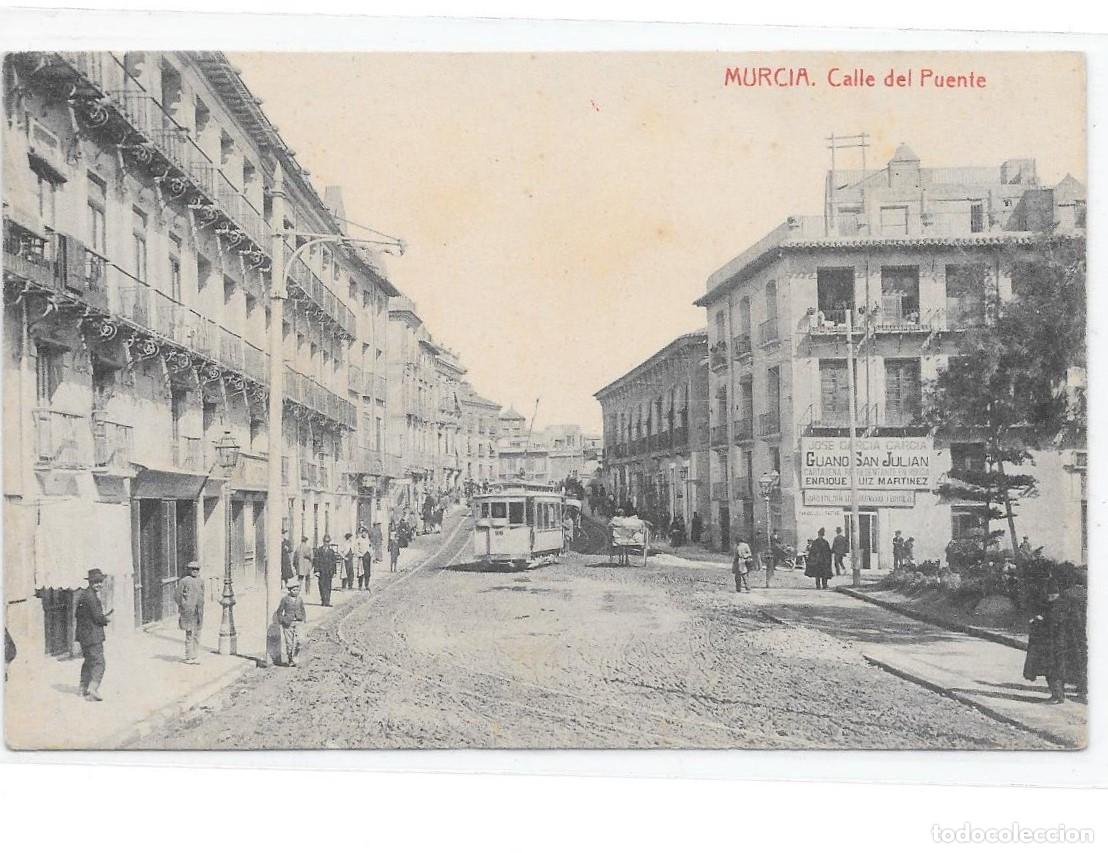 Postales: MURCIA, CALLE DEL PUENTE. - Foto 1