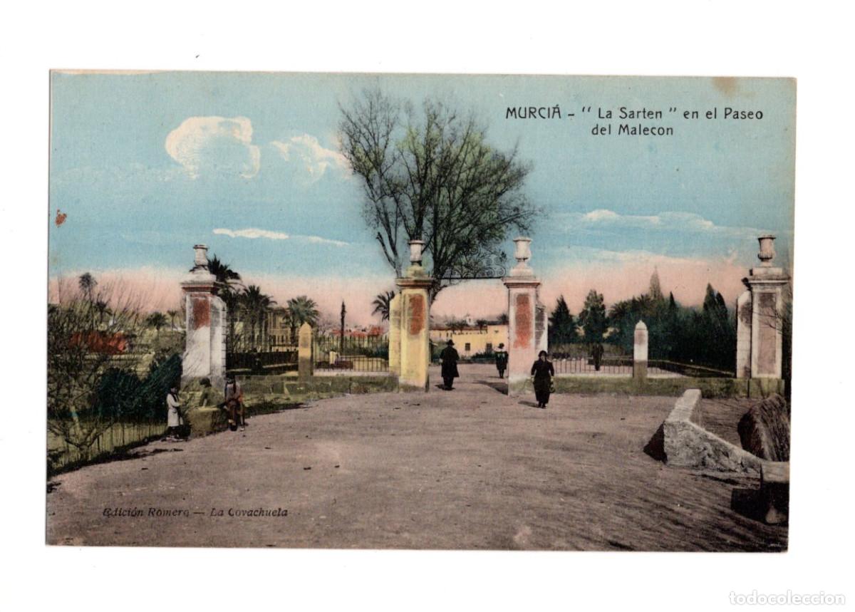 Postales: MURCIA.- LA SARTEN, EN EL PASEO DEL MALECON. - Foto 1