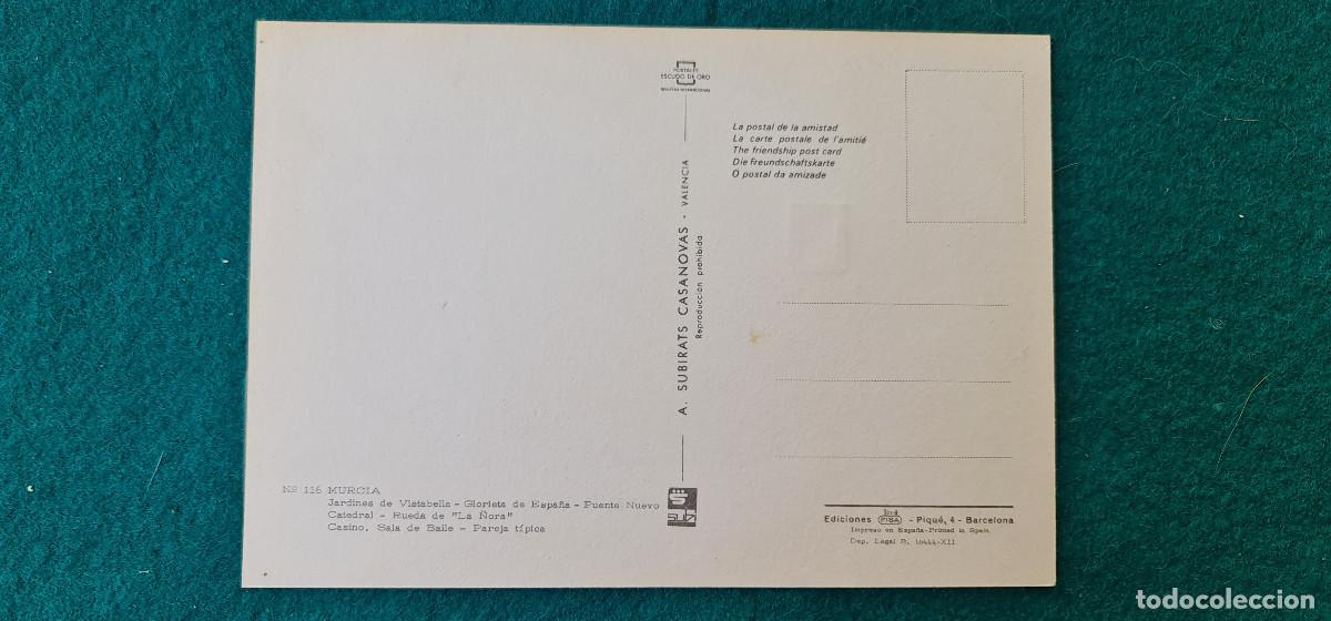 Postales: POSTAL MURCIA - VARIOS ASPECTOS - Foto 2