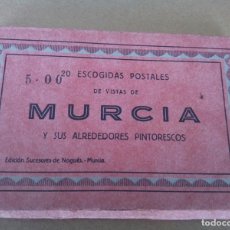 Postales: MURCIA LIBRITO CON 18 POSTALES ANTIGUAS , BLANCO Y NEGRO , VER