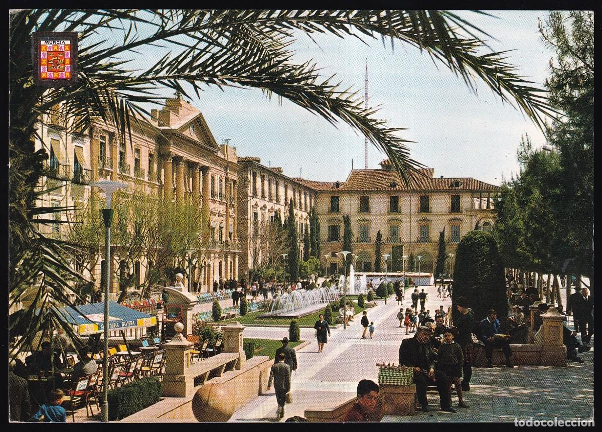 Postales: Murcia. *Glorieta de Espa&ntilde;a* Nueva. - Foto 1