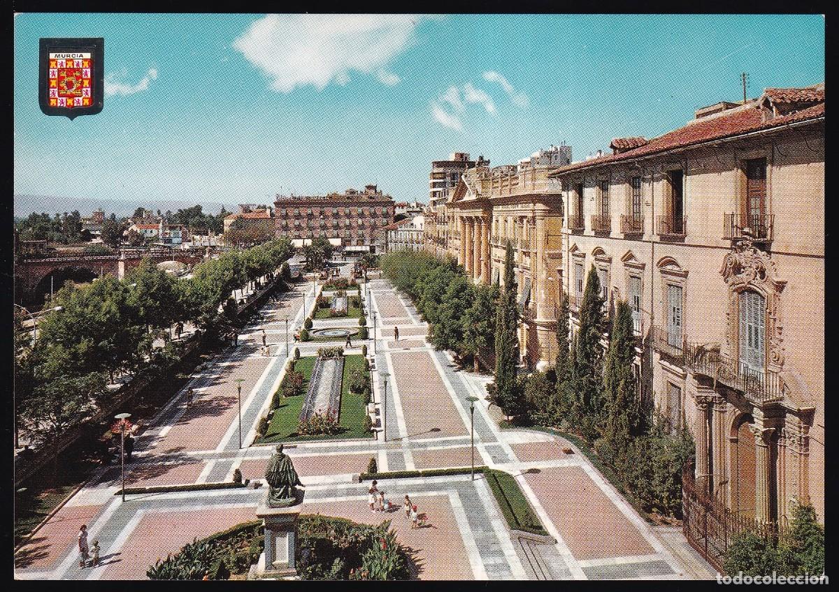 Postales: Murcia. *Glorieta de Espa&ntilde;a* Escrita. - Foto 1