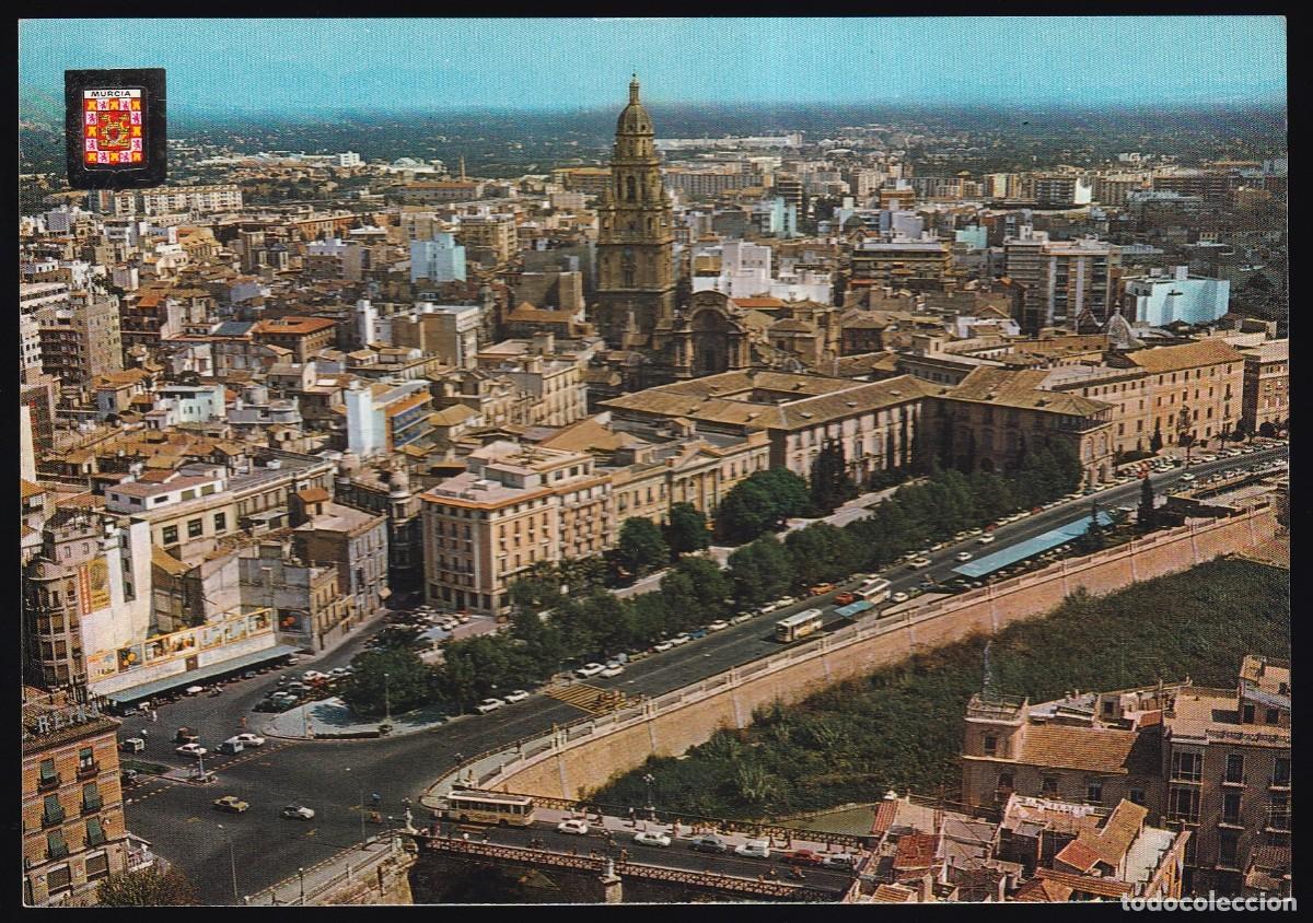 Postales: Murcia. *Vista a&eacute;rea* Nueva. - Foto 1