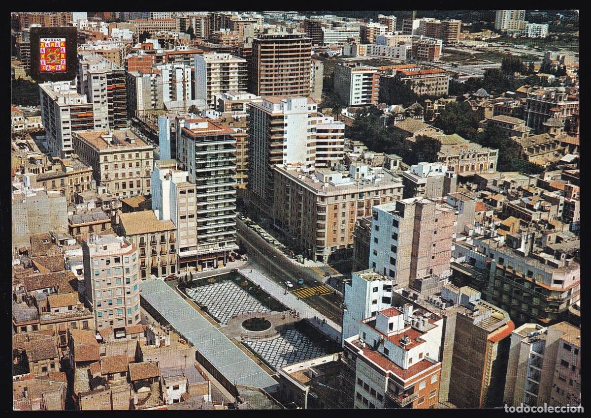 Postales: Murcia. *Vista a&eacute;rea* Nueva. - Foto 1