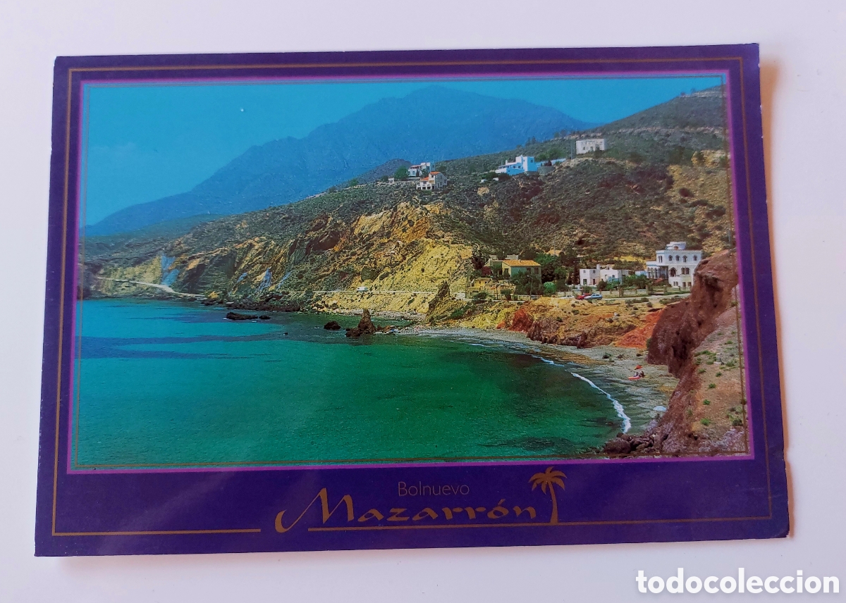 Postales: MAZARRON MURCIA postal playa bolnuevo - Foto 1