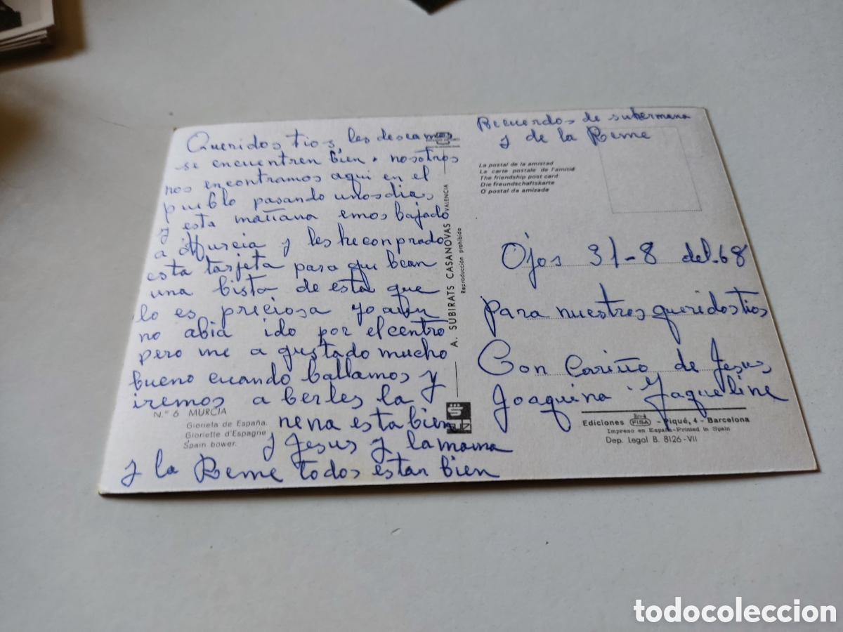 Postales: Postal murcia - Foto 2