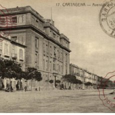 Postales: CARTAGENA AVENIDA DE GRAL MUÑOZ