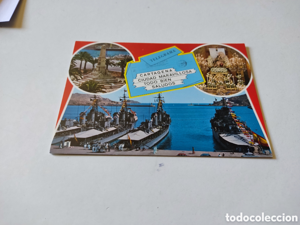 Postales: Postal Cartagena barcos - Foto 1