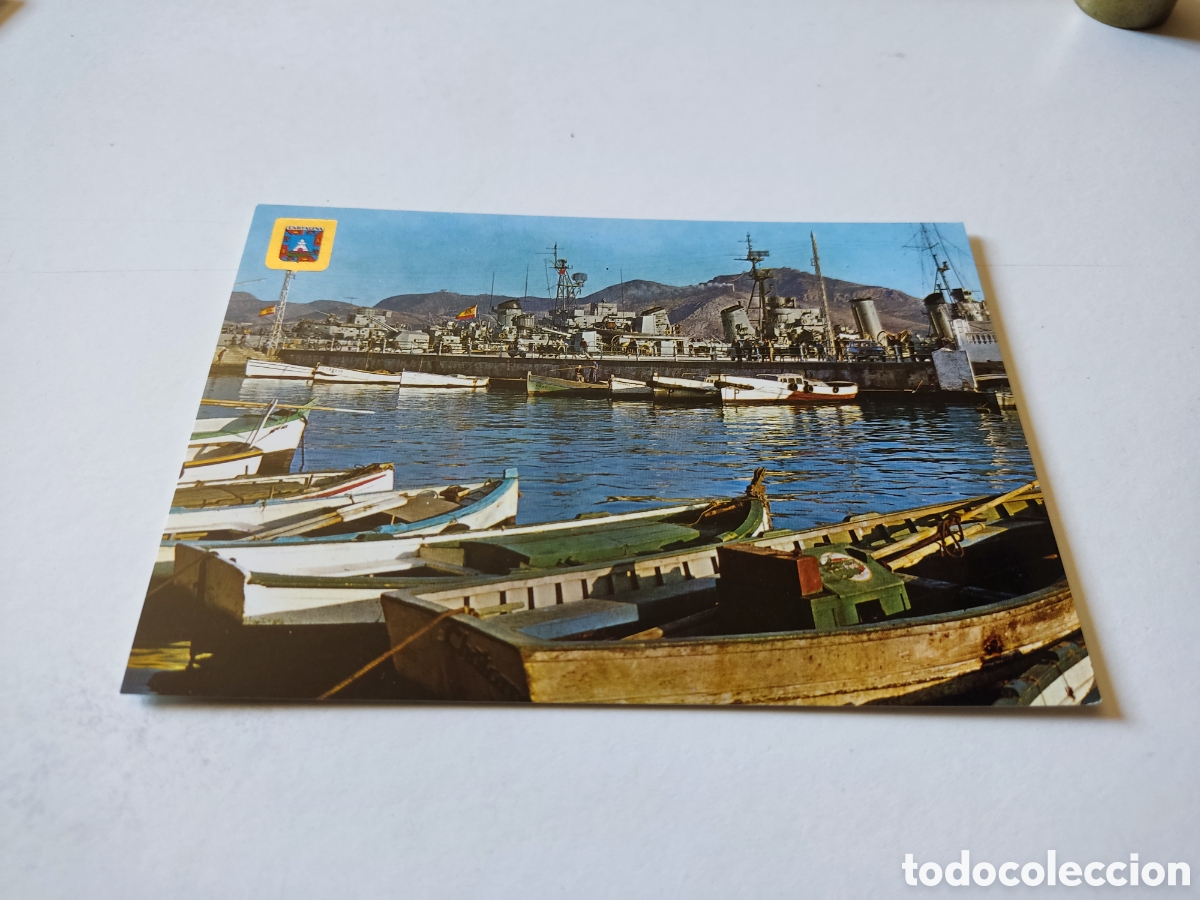 Postales: Postal Cartagena barcas barcos - Foto 1