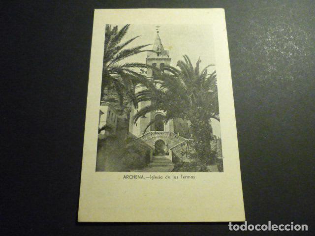 Postales: ARCHENA MURCIA IGLESIA DE LAS TERMAS - Foto 1