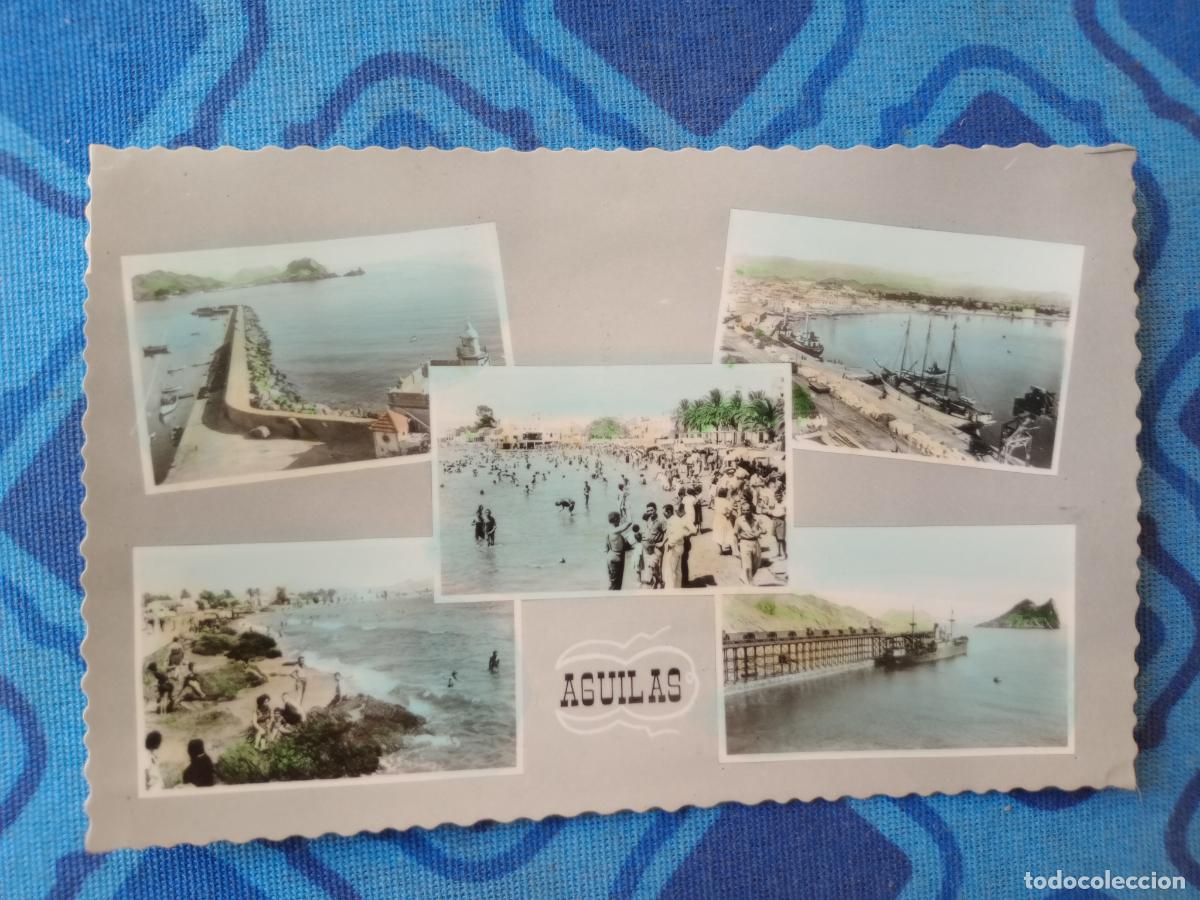Postales: Aguilas, postal formato antiguo - Foto 1