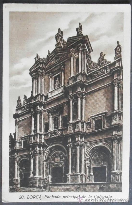 Postales: LORCA, MURCIA. NO CONSTA EDITOR. SIN CIRCULAR - Foto 1