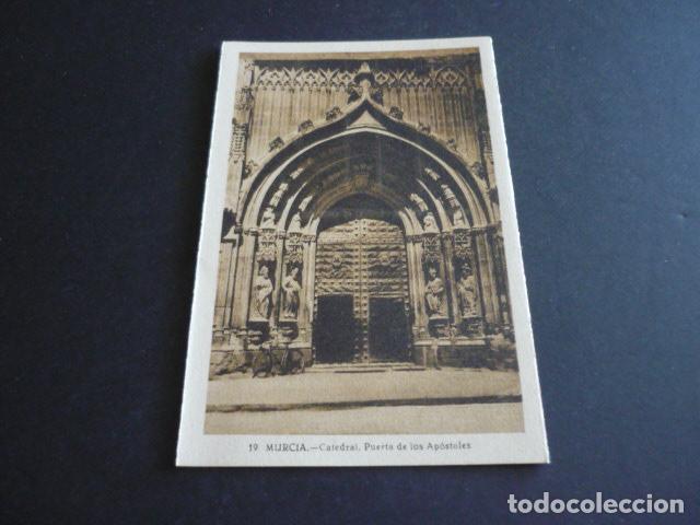 Postales: MURCIA CATEDRAL PUERTA DE LOS APOSTOLES - Foto 1