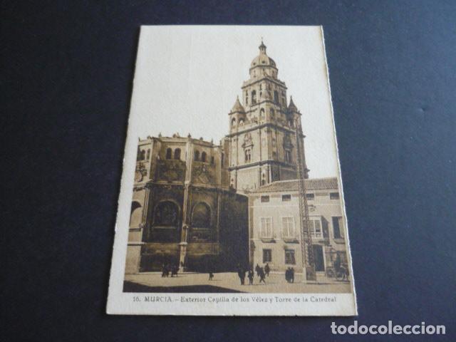 Postales: MURCIA CAPILLA DE LOS VELEZ Y TORRE DE LA CATEDRAL - Foto 1