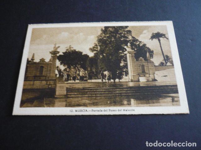 Postales: MURCIA PORTADA DEL PASEO DEL MALECON - Foto 1
