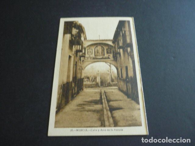 Postales: MURCIA CALLE Y ARCO DE LA AURORA - Foto 1