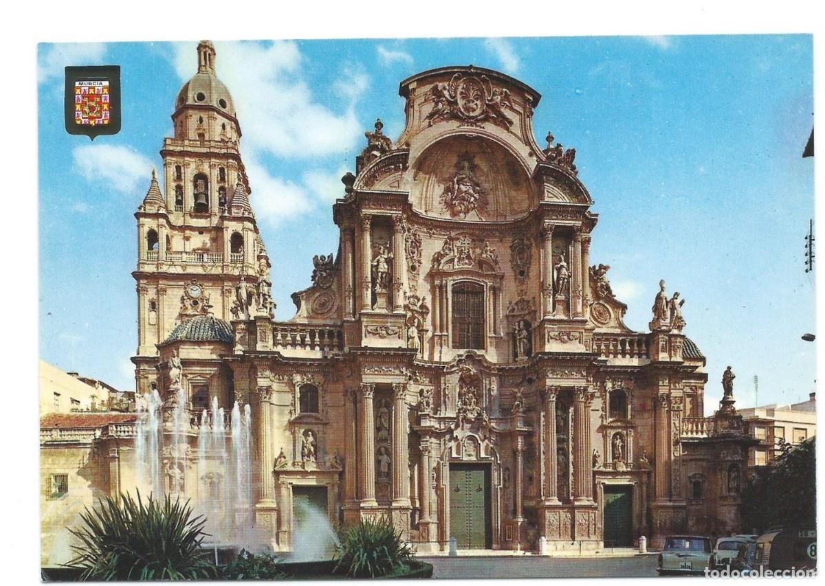 Postales: FACHADA DE LA CATEDRAL.- MURCIA - Foto 1