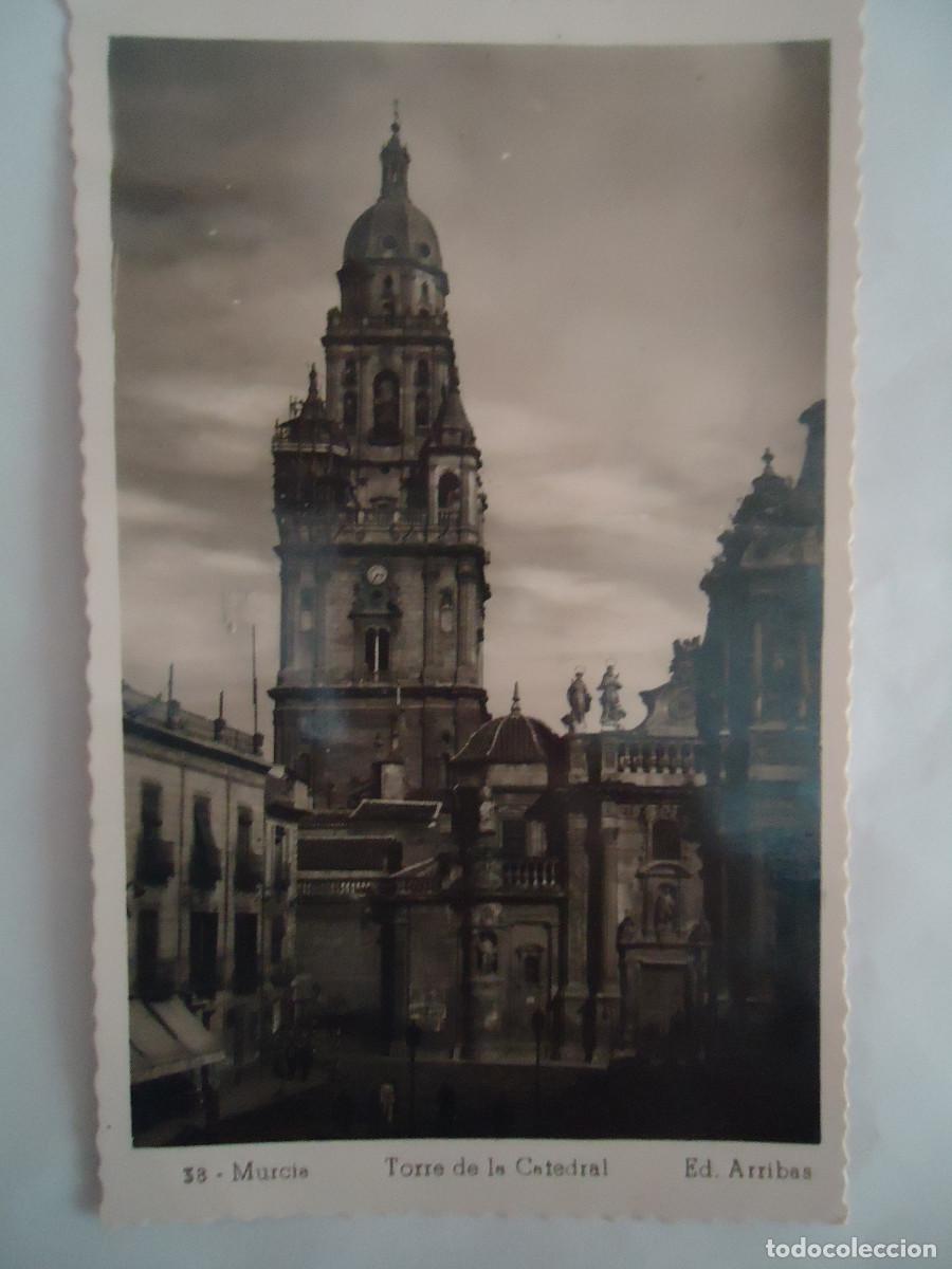 Postales: POSTAL DE MURCIA. LA CATEDRAL. EDICIONES ARRIBAS. PP -9 - Foto 1