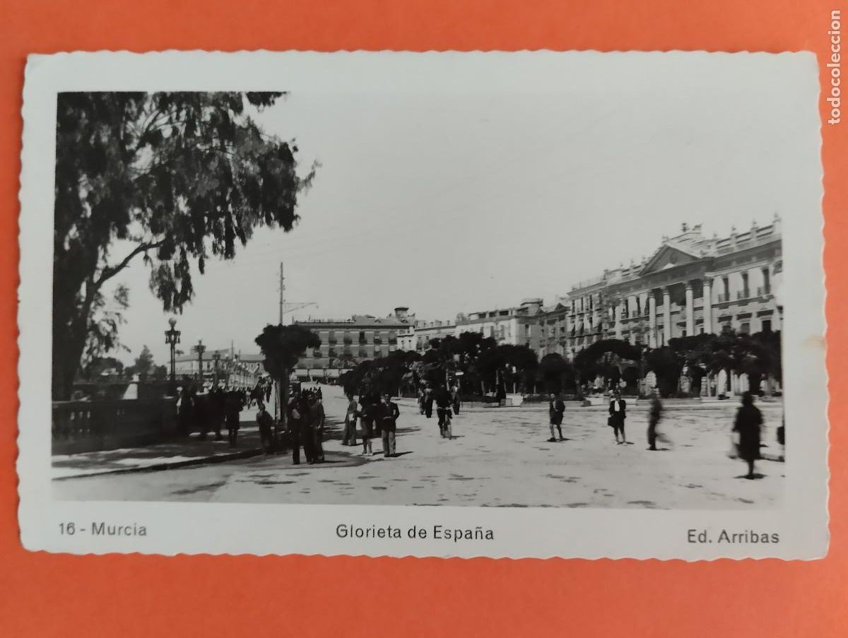 Postales: H - MURCIA GLORIETA DE ESPA&Ntilde;A. - Foto 1