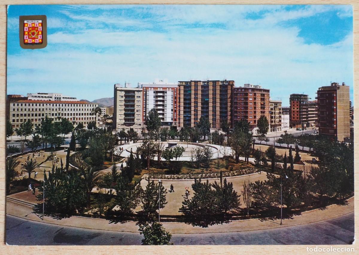 Postales: POSTAL DE MURCIA: PLAZA DEL GENERALISIMO - Foto 1